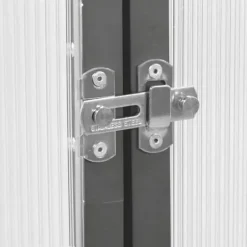 Drivhus med aluminiumramme - Vejrbestandig, UV-resistent | Størrelse: 169x58x195 cm | Farve: Antracitgrå