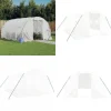 Drivhus med stålstel 12 m² 4x3x2 m hvid - Drivhus - Drivhuse - Home & Living