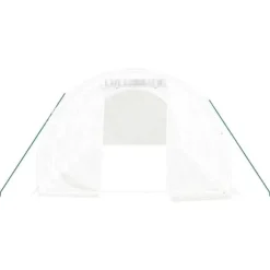 Drivhus med stålstel 18 m² 6x3x2 m hvid - Drivhus - Drivhuse - Home & Living