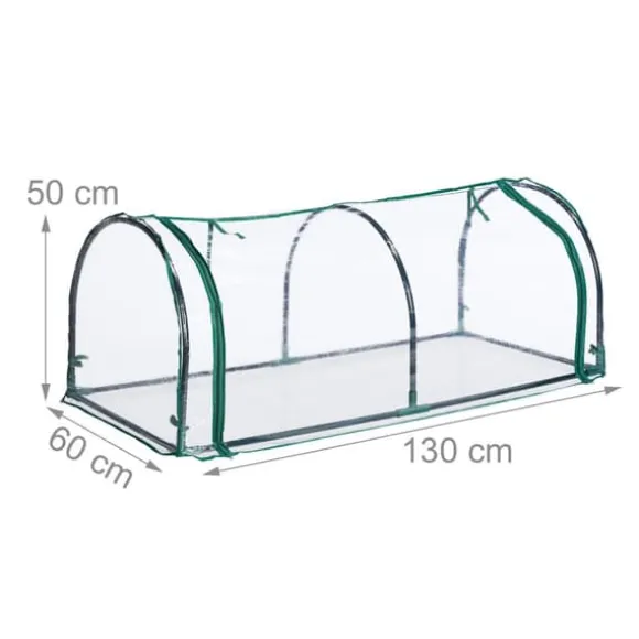Drivhus Telt, 50x130x60 cm, Transparent