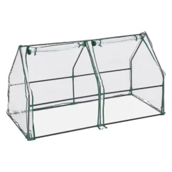 Drivhus til forkultivering, 90x180x90 cm, Transparent