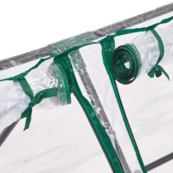 Drivhus til forkultivering, 90x180x90 cm, Transparent