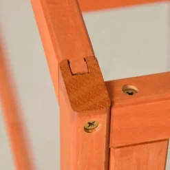 Drivhus til mistbænk, 90x46x40 cm, Orange