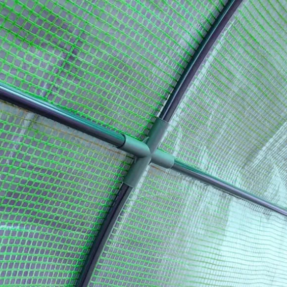Drivhus, 200x100x215 cm, Grøn