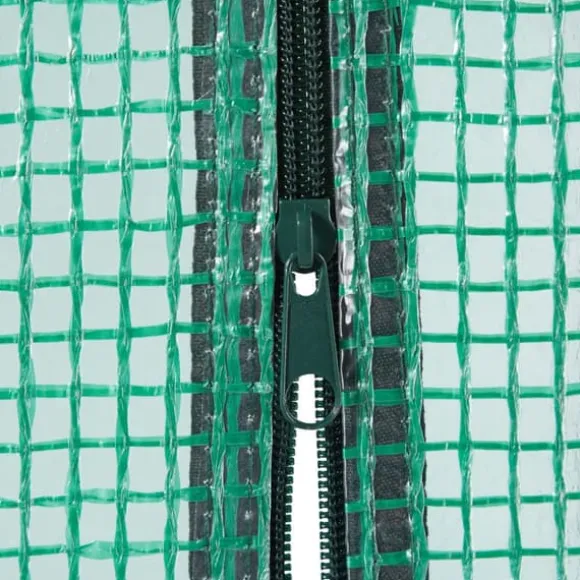 Drivhus, 154x152x50 cm, Grøn