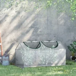 Drivhus, 120x60x60 cm, Hvid