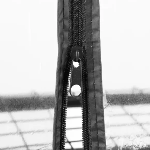 Drivhus, 125x69x29 cm, Sort