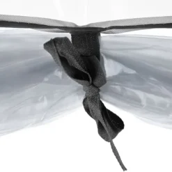 Drivhus, 125x69x29 cm, Sort