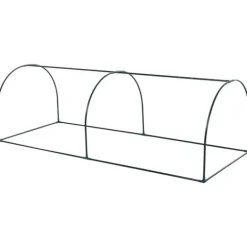 Drivhus, 250x100x80 cm, Transparent