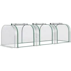 Drivhus, 295x100x80 cm, Transparent