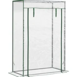 Drivhus, 100x50x150 cm, Transparent