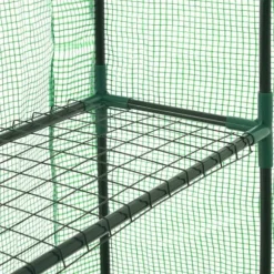 Drivhuse - Living drivhus med 12 hylder 143 x 214 x 196 cm stål