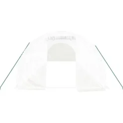 Drivhuse - Living drivhus med stålstel 30 m² 10x3x2 m hvid