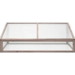 Drivhuse - Living drivhus 110x58,5x39 cm grantræ grå