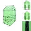 Drivhuse - Living walk-in-drivhus med 4 hylder