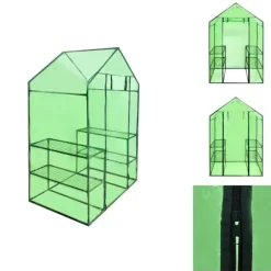 Drivhuse - Living walk-in-drivhus med 4 hylder