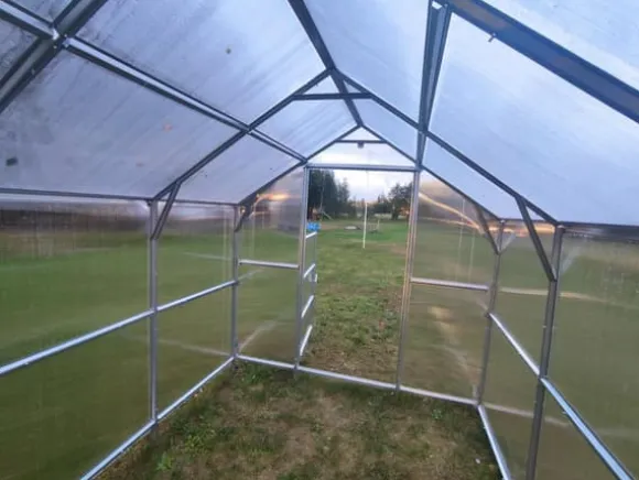 Drivhuse KLASIKA BERNARD 2,35x3 m med 6mm polycarbonat
