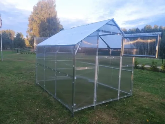 Drivhuse KLASIKA BERNARD 2,35x4 m med 6mm polycarbonat