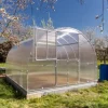 Drivhuse KLASIKA TUBE 3x6m (18m2) med fundament og 6mm polycarbonatbelægning