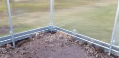 Drivhuse KLASIKA TUBE 3x6m (18m2) med fundament og 6mm polycarbonatbelægning