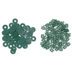 Drivhus-twist-clips - 100 STK Plastic Shading-fikseringsclips til drivhusisolering