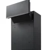 Drop Box, 31.8x16x42.9 cm, Sort, Stål