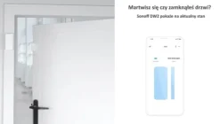 Dør-/vinduesåbningssensor Sonoff DW2 Wifi