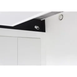Dummy-kamera - CHACON - Aluminium - Blå LED - Hvid