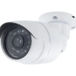 Dummy-kamera - CHACON - Aluminium - Blå LED - Hvid