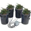DWC Hydroponics Vækstsystem, Dybvandskultur med Top Drip, 4 Spande, Effektiv Vækst, Hydroponisk Havearbejde
