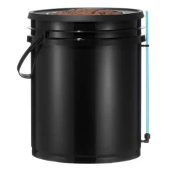 DWC Hydroponics Vækstsystem, Dybvandskultur med Top Drip, 4 Spande, Effektiv Vækst, Hydroponisk Havearbejde