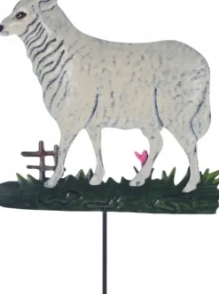 Dyr på pind havedekoration 75 cm