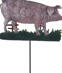 Dyr på pind havedekoration 75 cm