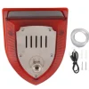 Dyreafvisende middel med USB-grænseflade, opladning, energibesparende, soldrevet dyreafvisende middel til kaniner, ræve, vildsvin