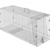 Dyrefælde, 106,7x40,6x45,7 cm, Human, Galvaniseret jern