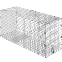 Dyrefælde, 106,7x40,6x45,7 cm, Human, Galvaniseret jern