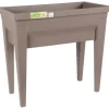 EDA Køkkenhave med CITY VEG&TABLE bord - 57 L - 76 x 38,5 x H 68 cm - Taupe