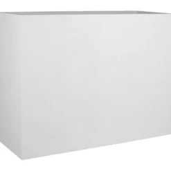 EDA Muret Loft GRAPHIT blomsterkasse - 46 L - 78,5 x 29,5 x 60 cm - Hvidkalket