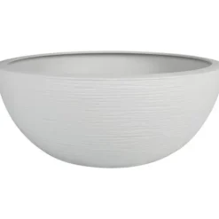 EDA PLASTIQUE - Graphit'Up bassängkruka Ø 40 - 14,9L - Kalkad vit