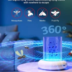 Effektiv fluefanger: USB-genopladelig og bærbar