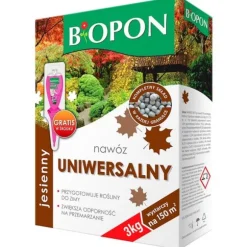 EFTERÅRSGØDNING. UNIVERSALGRANULAT, PAP MED HÅNDTAG, 3 KG - BR BIO-1079