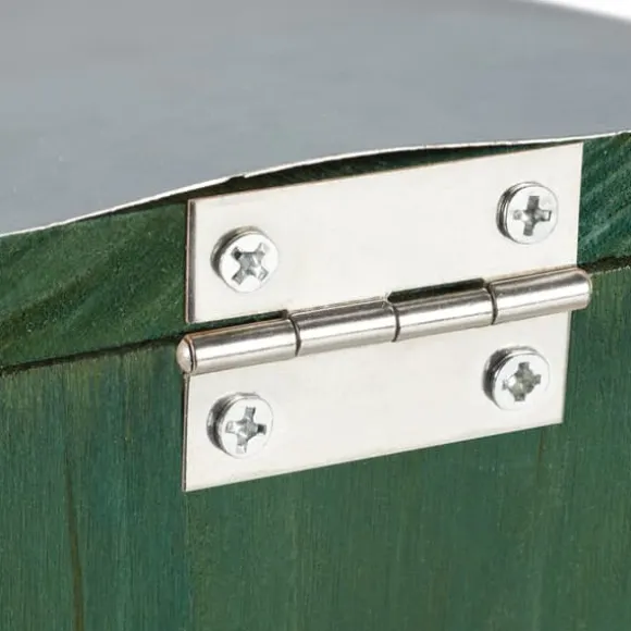 Egern Foderbræt, 18x12x25 cm, Metal Tag