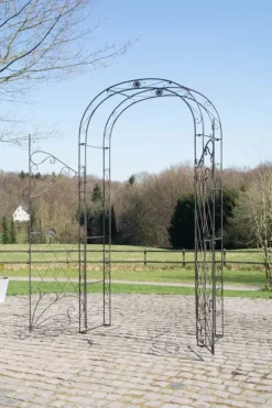 Eksklusiv Iron Rose Arch - Climbing Aid - Holdable & Elegant Design - Garden Accessory