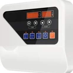 Ekstern saunavarmer controller til 3KW-9KW. Kontroller tid og temperatur fra 40-105°C effektivt.