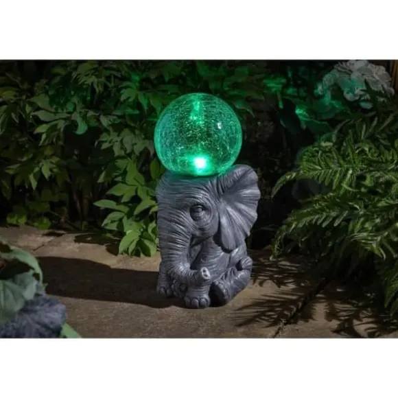 Elefant orb harts och glas