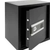Elektrisk sikkerhed, smart alarm, stor kapacitet,sort