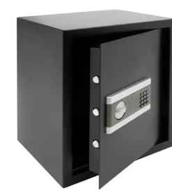 Elektrisk sikkerhed, smart alarm, stor kapacitet,sort