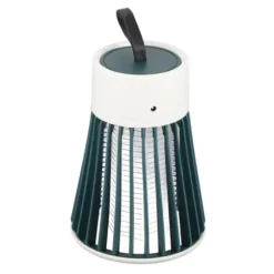 Elektrisk USB Genopladelig Fluefælde Lampe til Indoor Outdoor - Grøn