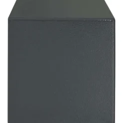 Elektronisk pengeskab i stål - Sikkerhed med lås | Farve: Mørkegrå | Størrelse: 20x31x20 cm