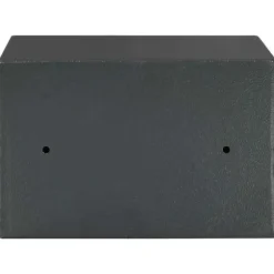 Elektronisk pengeskab i stål - Sikkerhed med lås | Farve: Mørkegrå | Størrelse: 20x31x20 cm